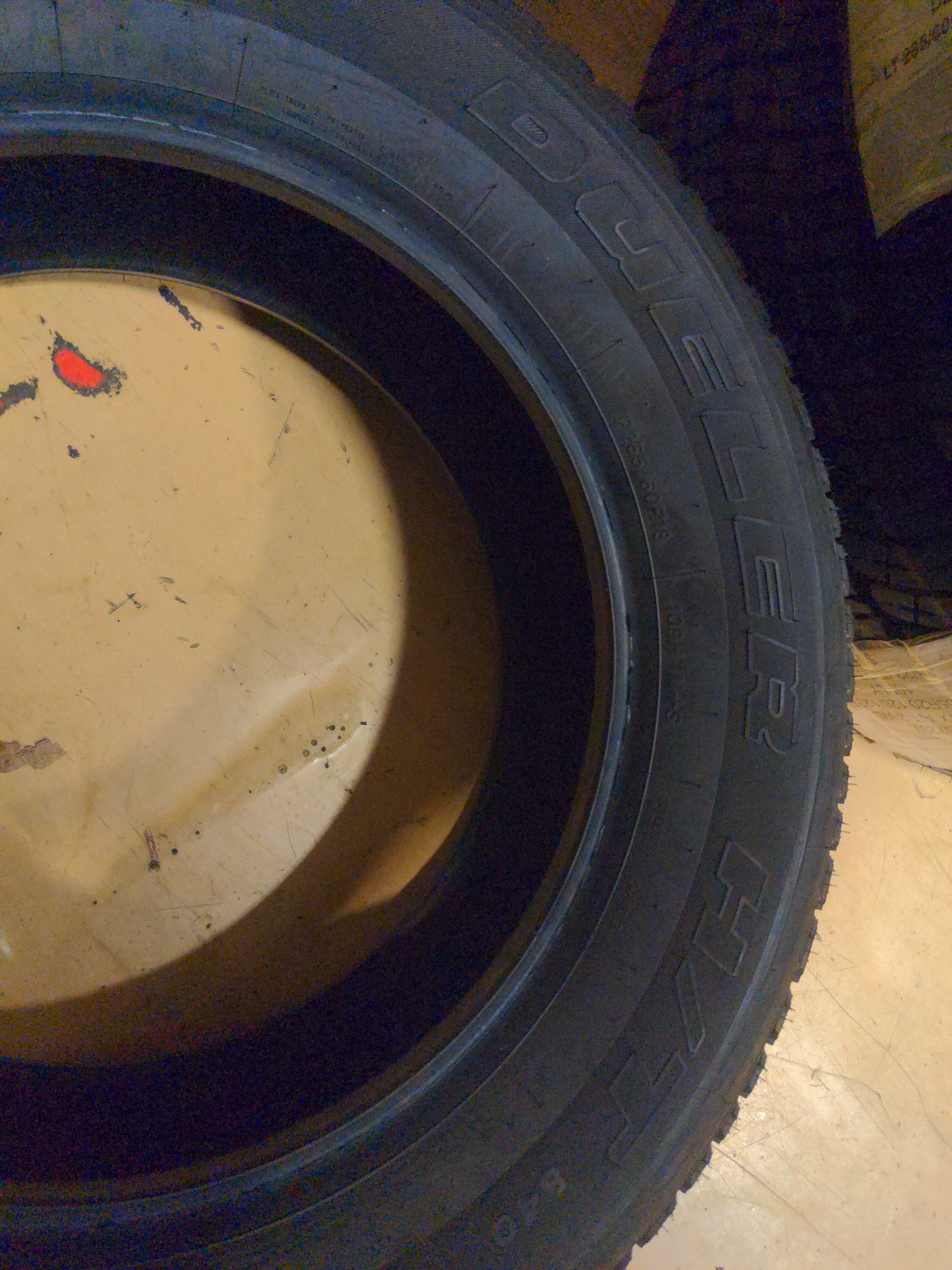 NOS BRIDGESTONE DUELER H/T 840 P 265 60 18 109H SL ALL SEASON HIGHWAY TERRAIN TIRE 072599