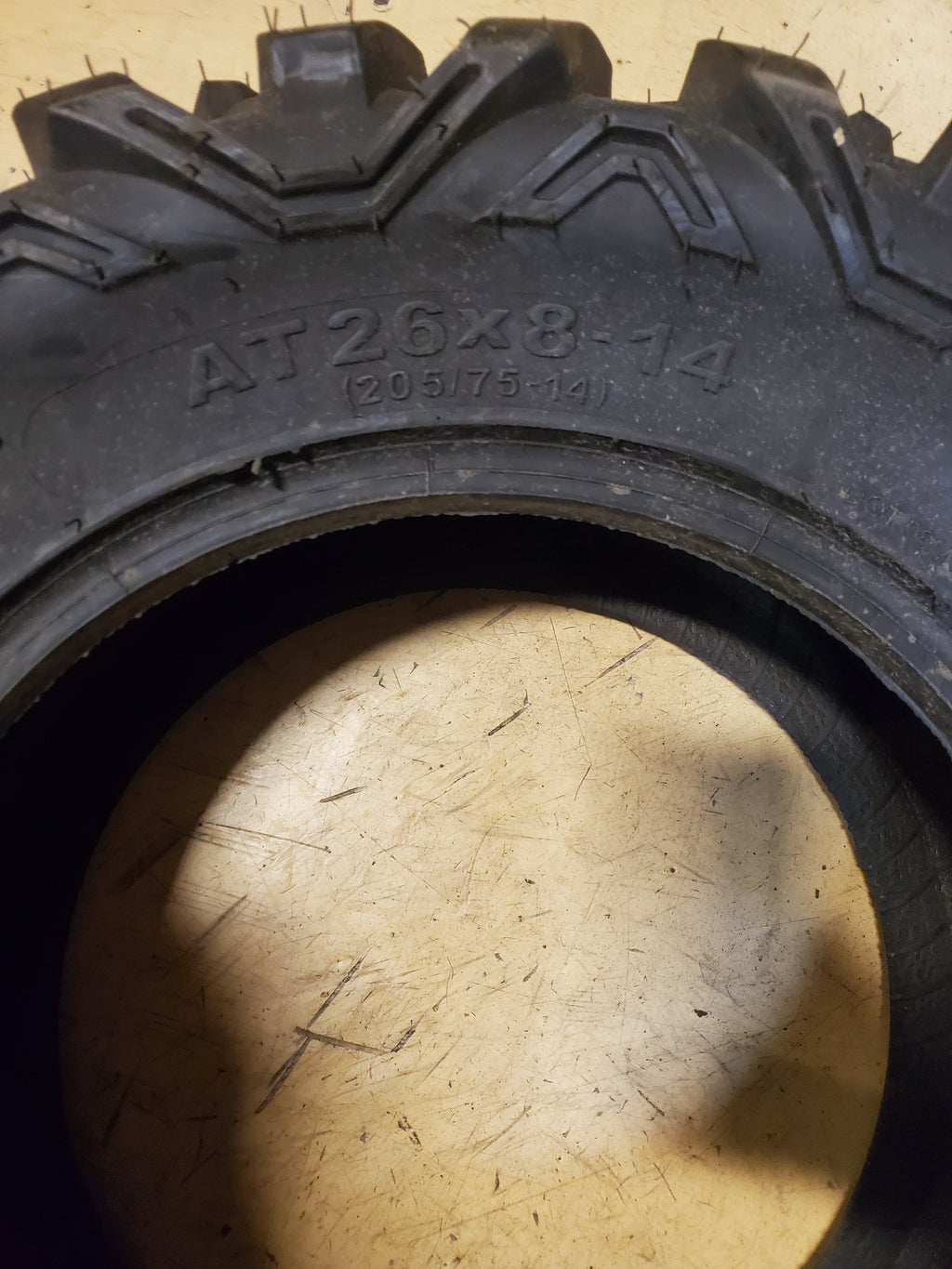 QIND X-CROSS COUNTRY BSW AT 26 8 14 48N 6PLY ATV/UTV TIRE QXCC26814