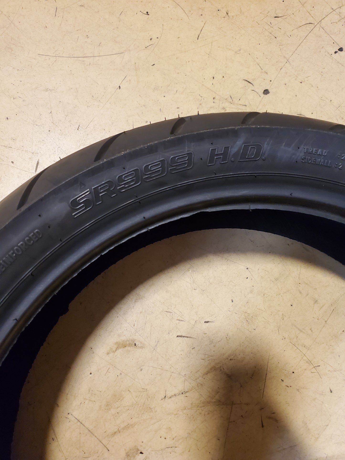 SHINKO LONG HAUL SR999 HD BSW 180 55 18 84H REAR MOTORCYCLE TIRE 874910