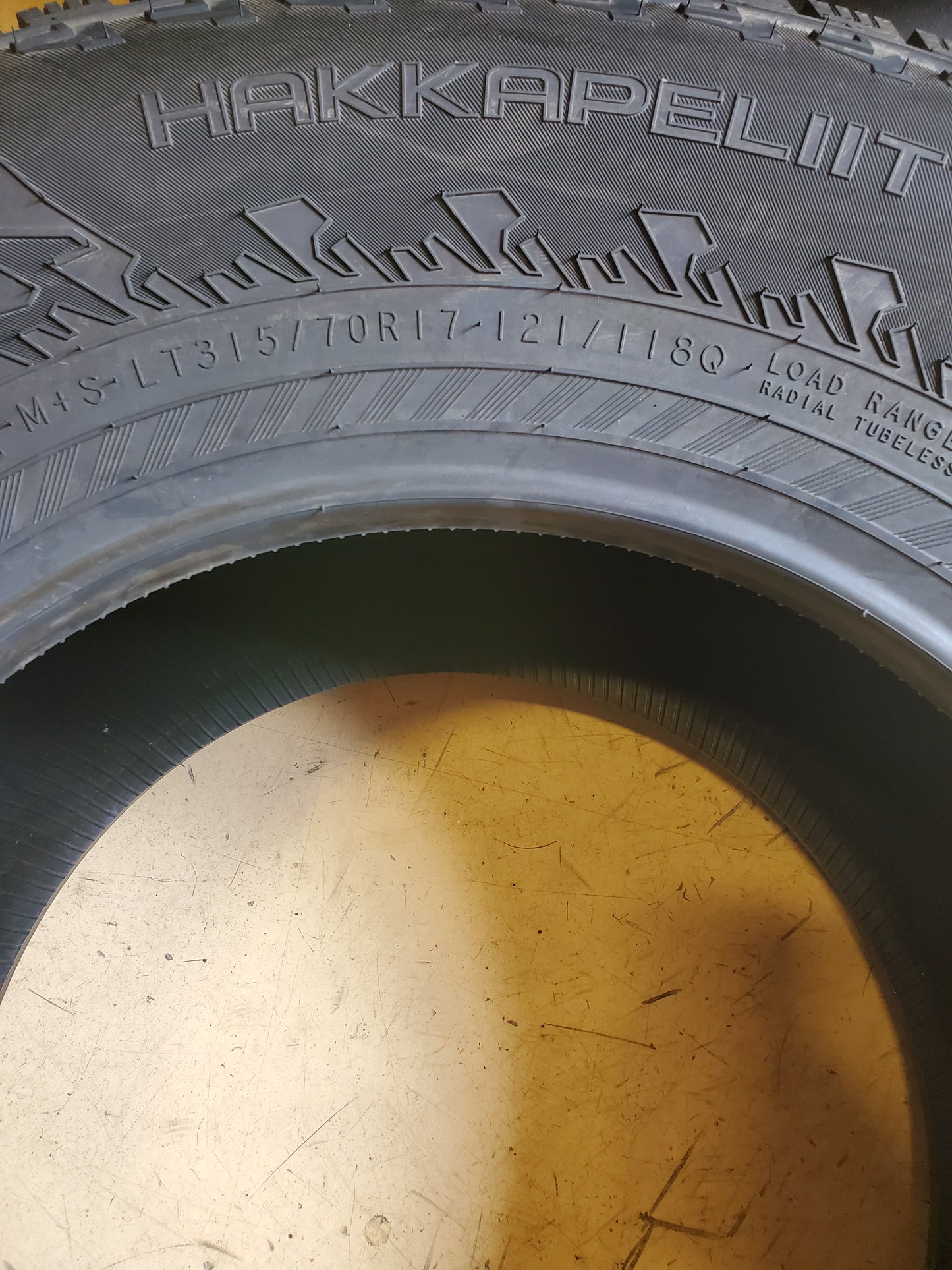 NOKIAN HAKKAPELIITTA LT3 BSW LT 315 70 17 121/118Q 8PLY WINTER TIRE T430957