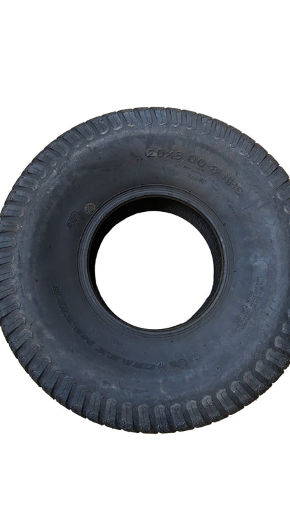 OTR GRASS MASTER BSW  20X 8.00-8 4PLY LAWN TIRE OGM2088