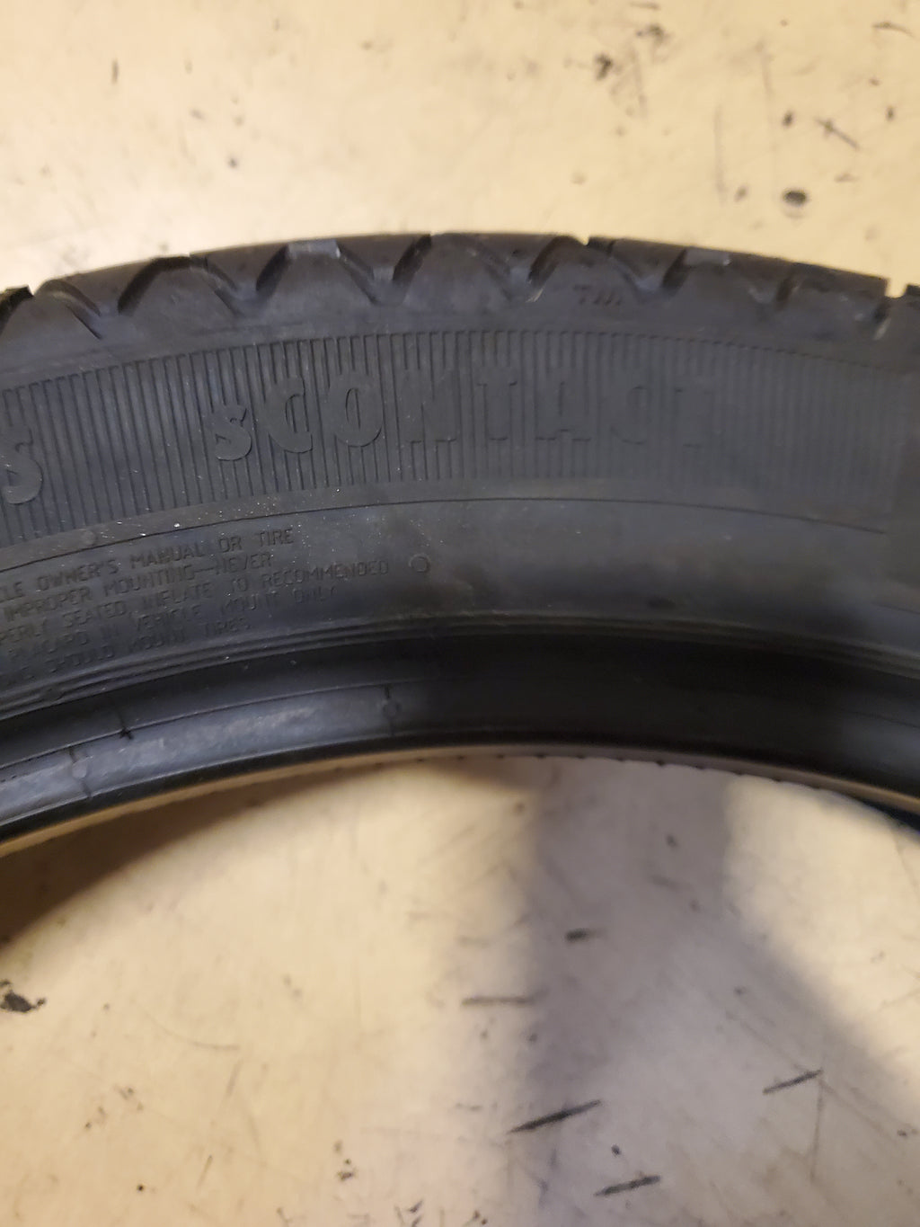 CONTINENTAL SCONTACT BSW T 145 65 20 105M SPARE TIRE 03114280000
