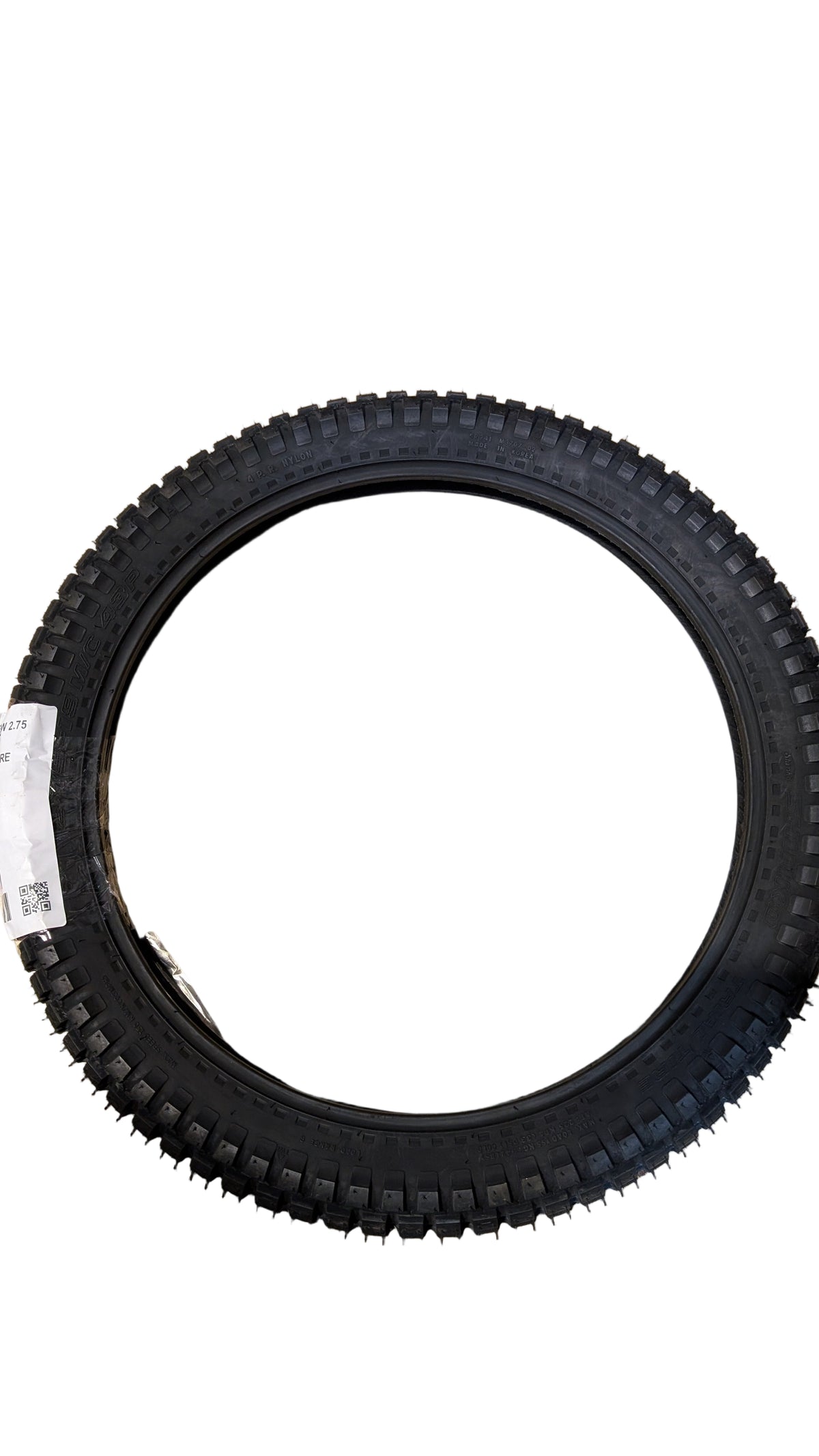 SHINKO SR241 BSW 2.75 19 43P DUAL MOTORCYCLE TIRE 874446