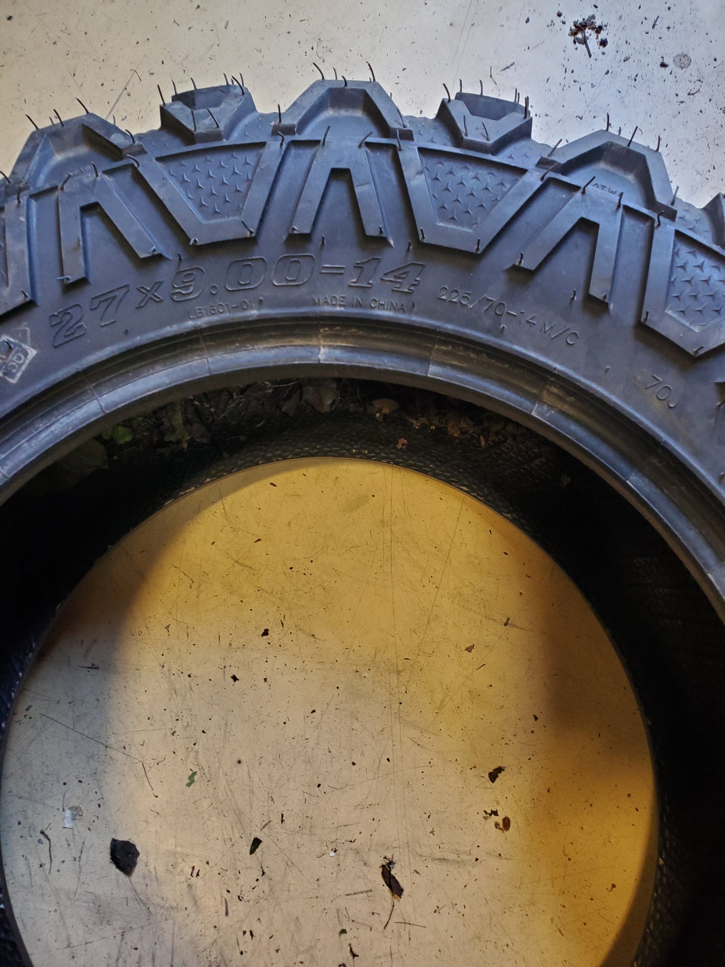 NOS ZION FREE COUNTRY BSW 27 9 14 70J 8PLY ATV/UTV TIRE ZFC27914