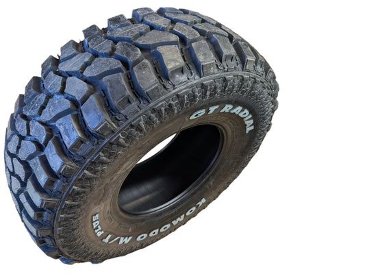 2 GT RADIAL KOMODO MT PLUS OWL LT 33 12.50 15 108Q C MUD TERRAIN TIRES A294