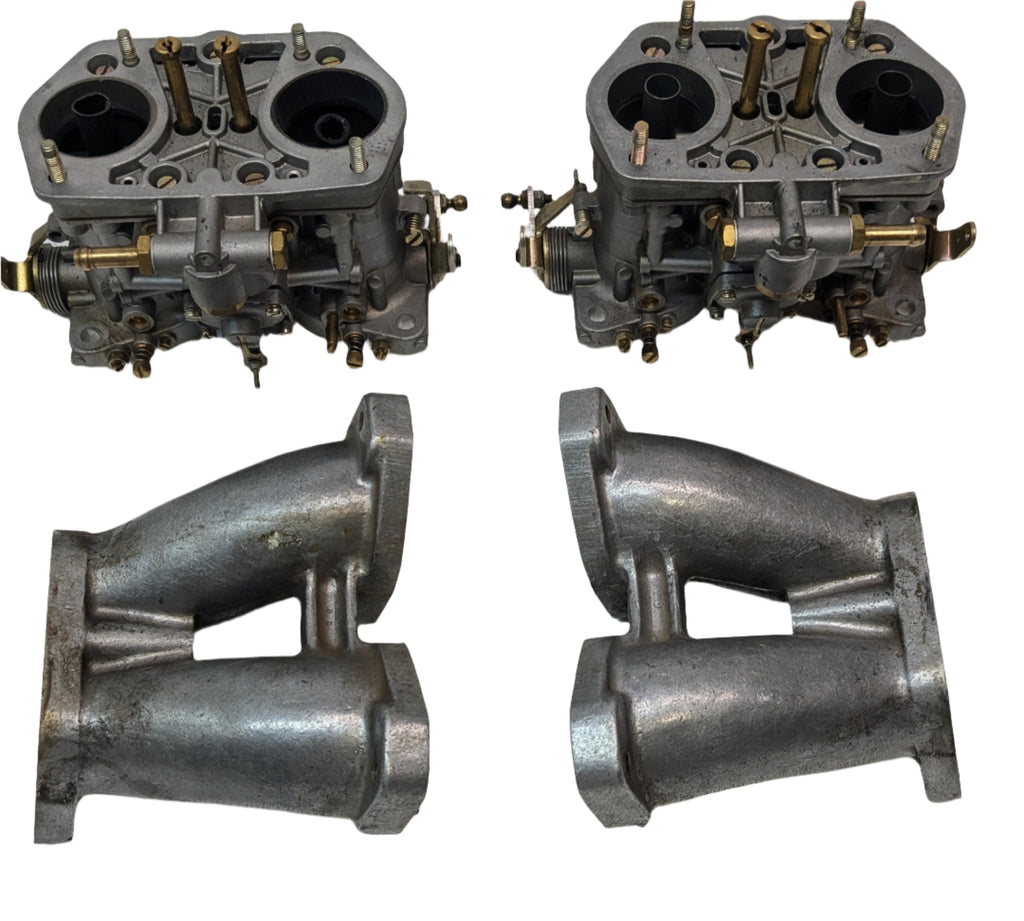 USED EMPI THROTTLE BODY AND INTAKE MANIFOLDS FOR PORSCHE 912