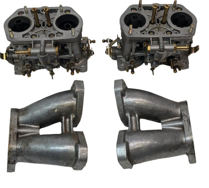 USED EMPI THROTTLE BODY AND INTAKE MANIFOLDS FOR PORSCHE 912