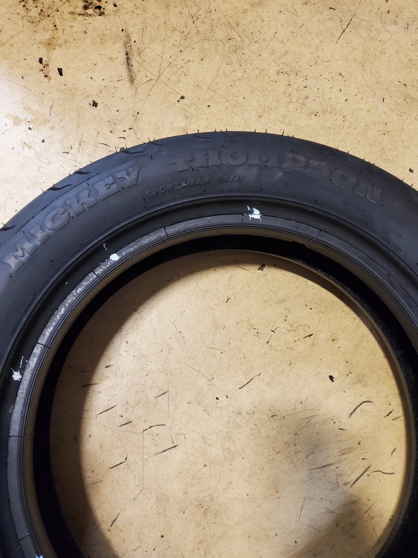 MICKEY THOMPSON SPORTSMAN S/R BSW LT 27 6 17 6PLY TRACK TIRE 321050004