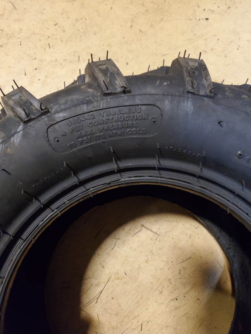 CARLISLE ACT BSW  26 10 12 53K 2PLY ATV/UTV TIRE 560442