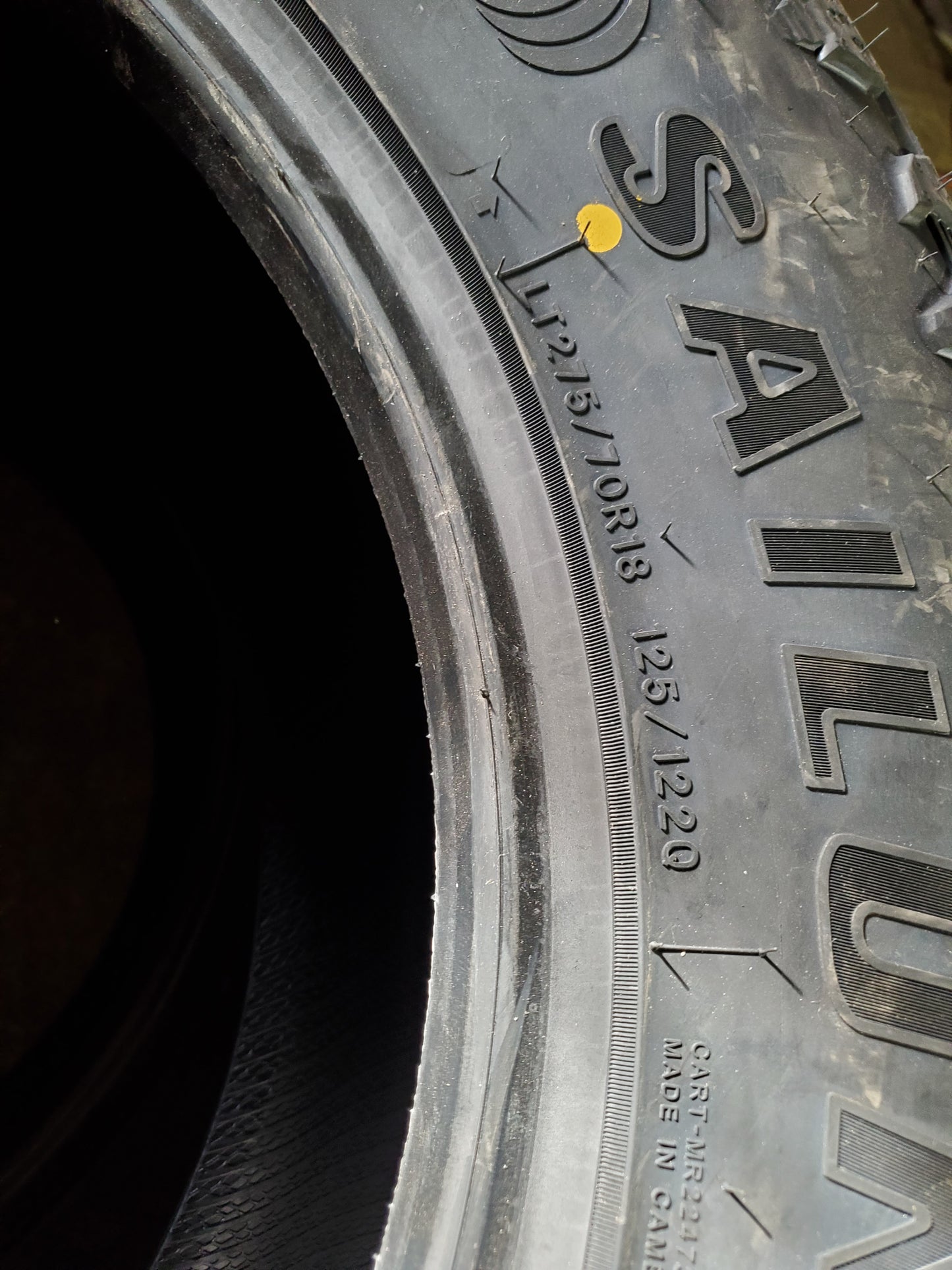 SAILUN TERRAMAX RT BSW LT 275 70 18 125/122Q 10PLY RUGGEDTERRAIN TIRE 1600155
