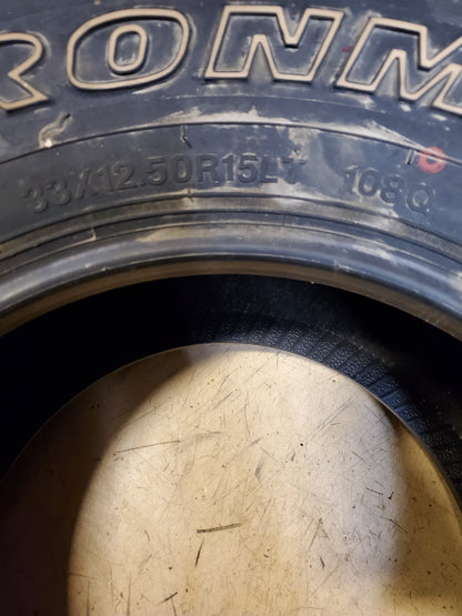 IRONMAN ALL COUNTRY M/T BSW LT 33 12.5 15 108Q MUD TIRE 92613