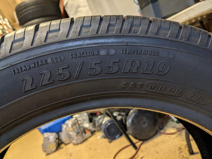 GOODYEAR RELIANT A/S BSW P 225 55 19 99V ALL SEASON TIRE 682091597