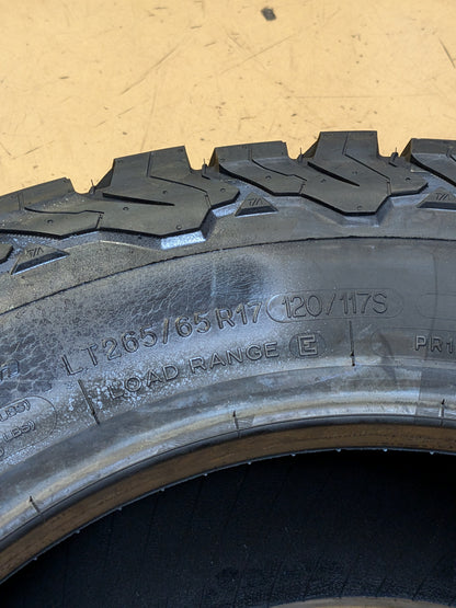(KSL ONLY) BFGOODRICH ALL TERRAIN T/A KO2 RWL LT 265 65 17 120/117S LRE 10 PLY ALL TERRAIN TIRE 16681