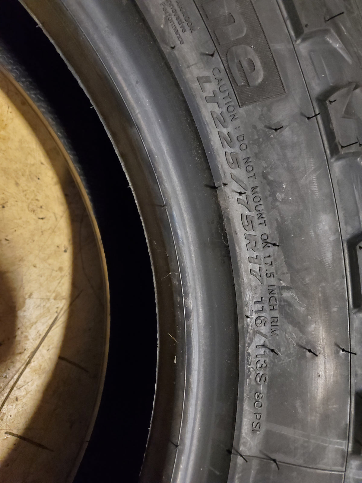 HANKOOK DYNAPRO AT2 XTREME RF12 BSW LT 225 75 17 116/113S 10PLY ALL TERRAIN TIRE 2021651