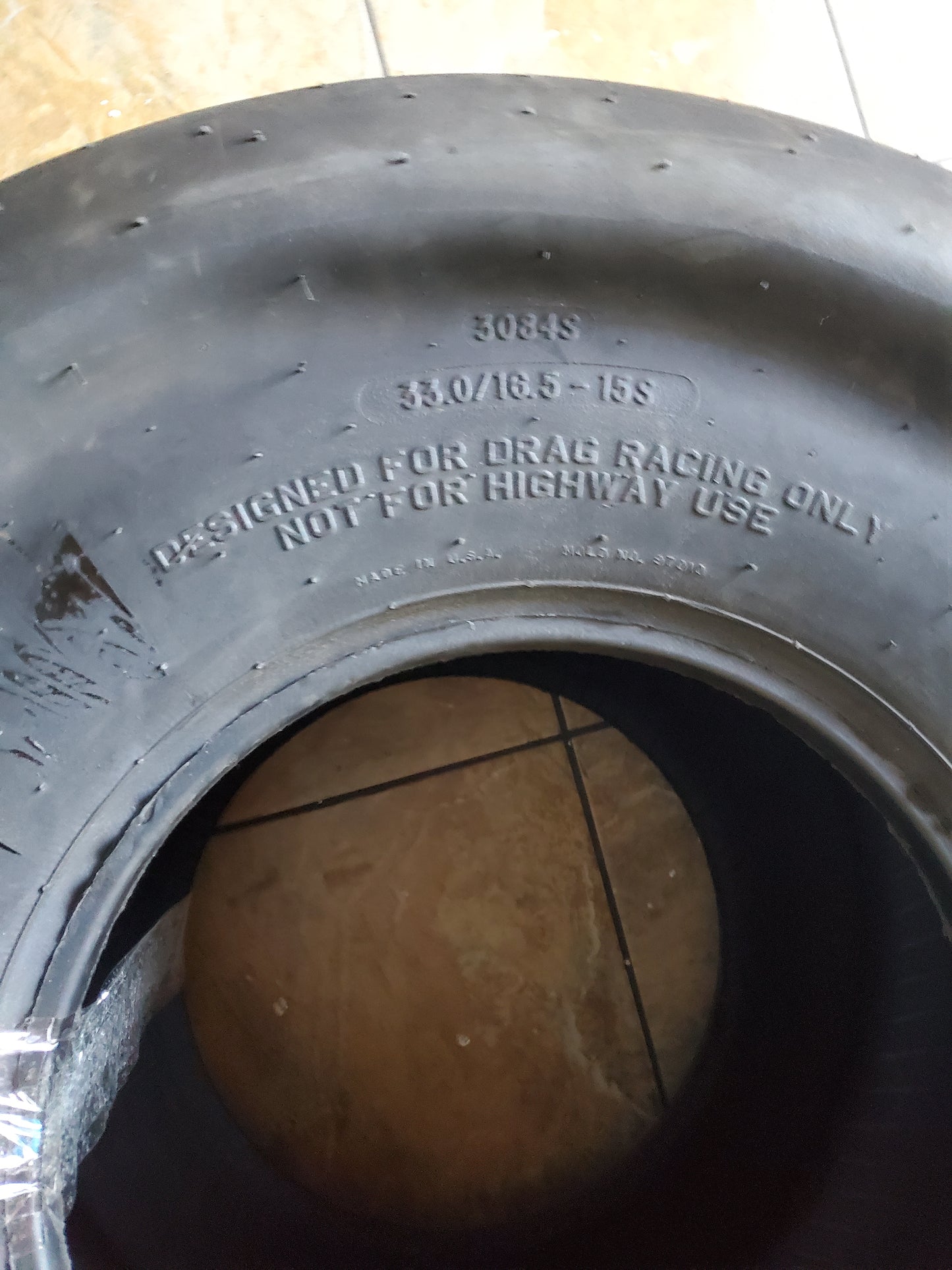 2 MICKEY THOMPSON ET DRAG BSW 33 16.5 15S DRAG SLICK TIRE 250962