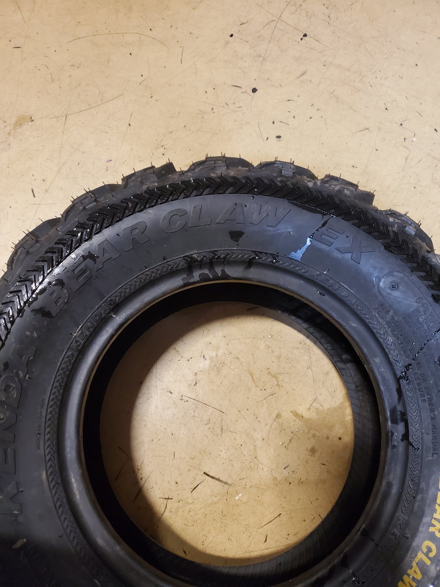 KENDA BEAR CLAW EX BSW P AT 25 8 12 6PLY ATV/UTV TIRE 25262049