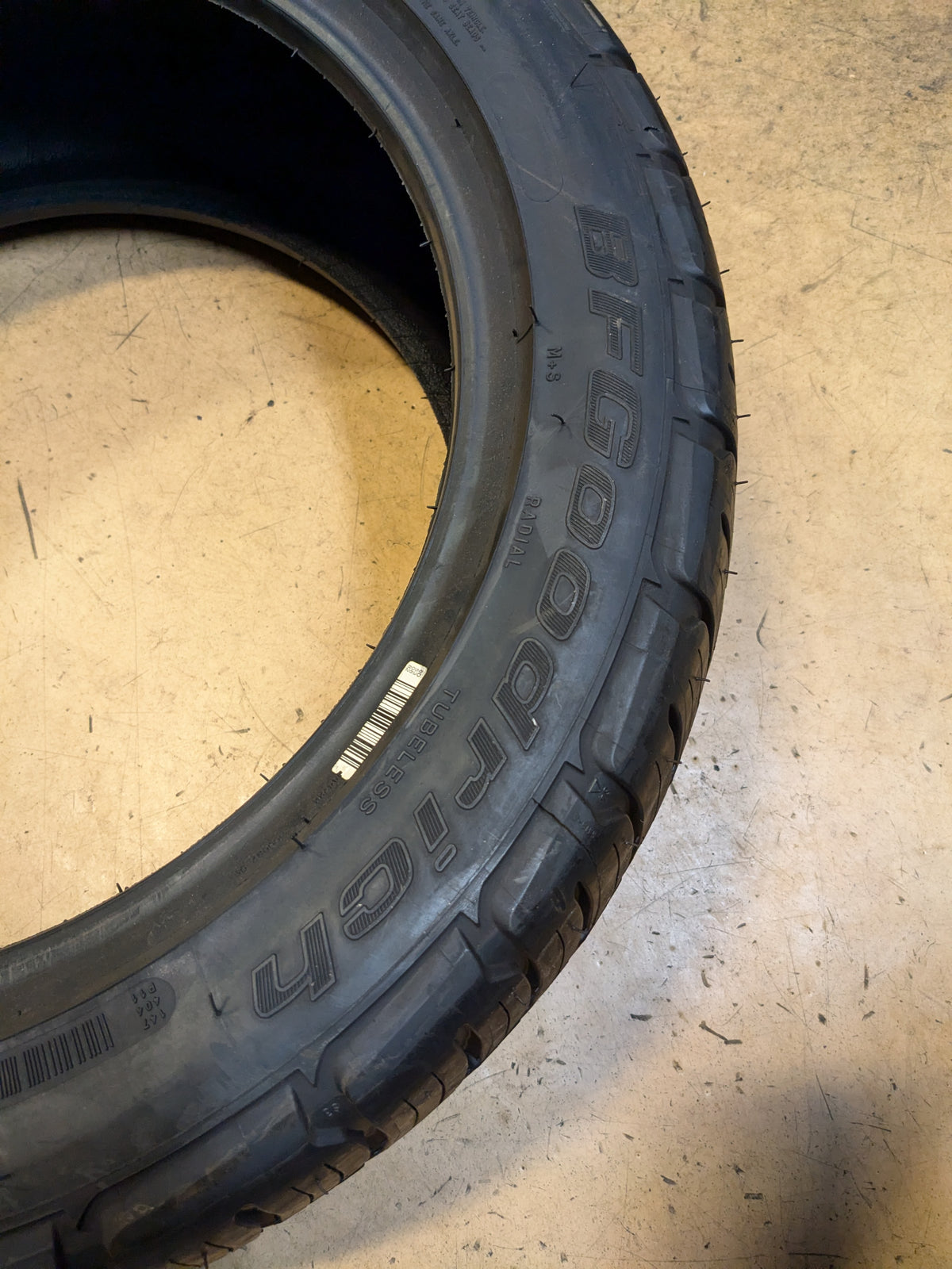 NOS BFGOODRICH G-FORCE COMP-2 A/S BSW P 225 50 17 94W SL ALL SEASON TIRE 17353