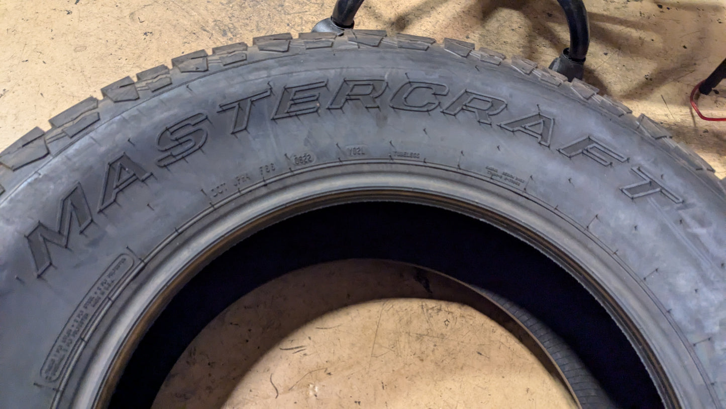 MASTERCRAFT COURSER TRAIL BSW P 265 70 18 116T ALL TERRAIN TIRE 177122008