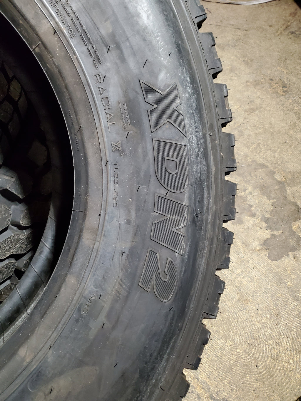 MICHELIN XDN2 BSW LT 11 22.5 14PLY DRIVE TIRE 72805