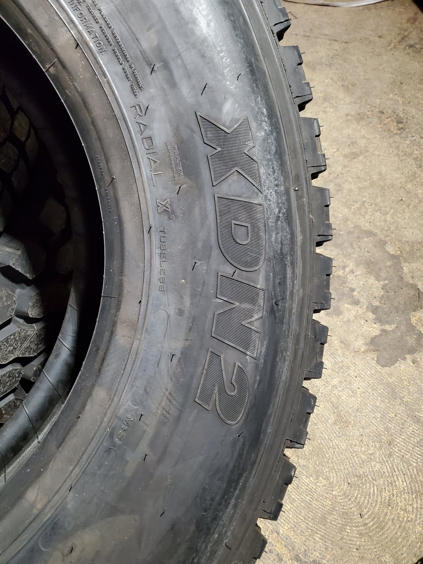 MICHELIN XDN2 BSW LT 11 22.5 14PLY DRIVE TIRE 72805