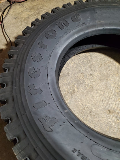 FIRESTONE T831 RADIAL BSW LT 11 22.5 146G 16PLY DRIVE TIRE 281557
