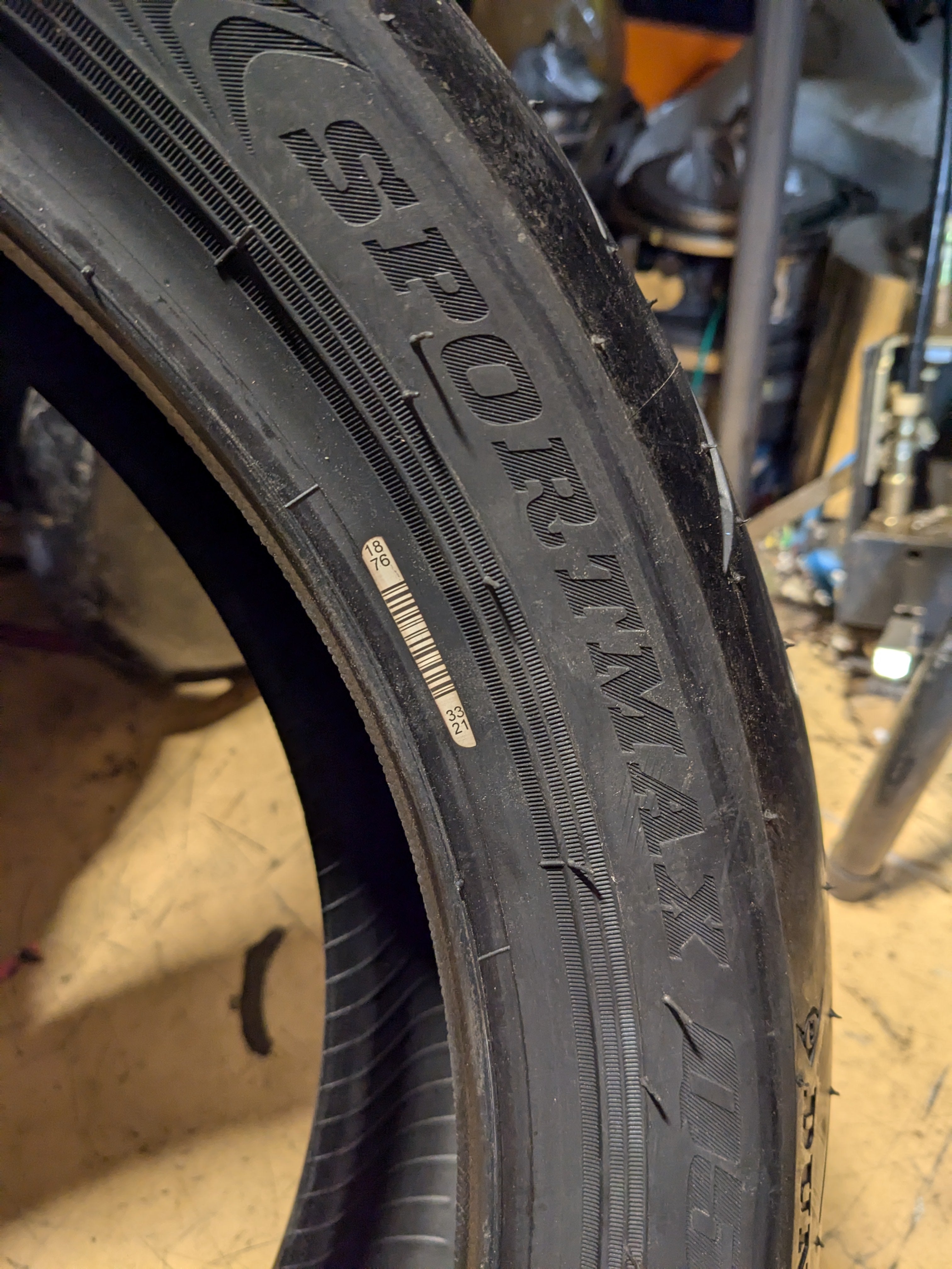 DUNLOP SPORTMAX Q5A BSW 160 60 17 69W REAR MOTORCYCLE TIRE 45274205