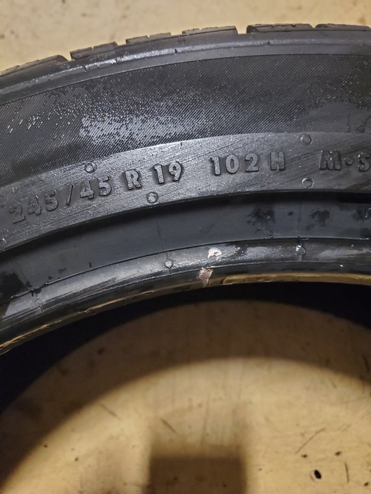 CONTINENTAL PROCONTACT TX A0 FOAM BSW P 245 45 19 102H XL ALL SEASON TIRE 15508330000