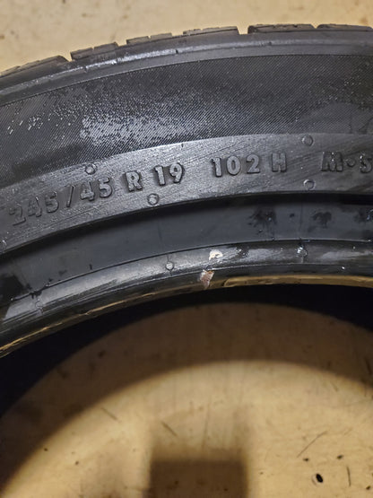 CONTINENTAL PROCONTACT TX A0 FOAM BSW P 245 45 19 102H XL ALL SEASON TIRE 15508330000