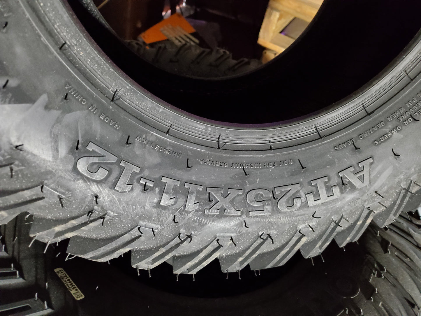 FORERUNNER TRS BSW AT 25 11 12 53F 6PLY ATV/UTV TIRE MH240501KW