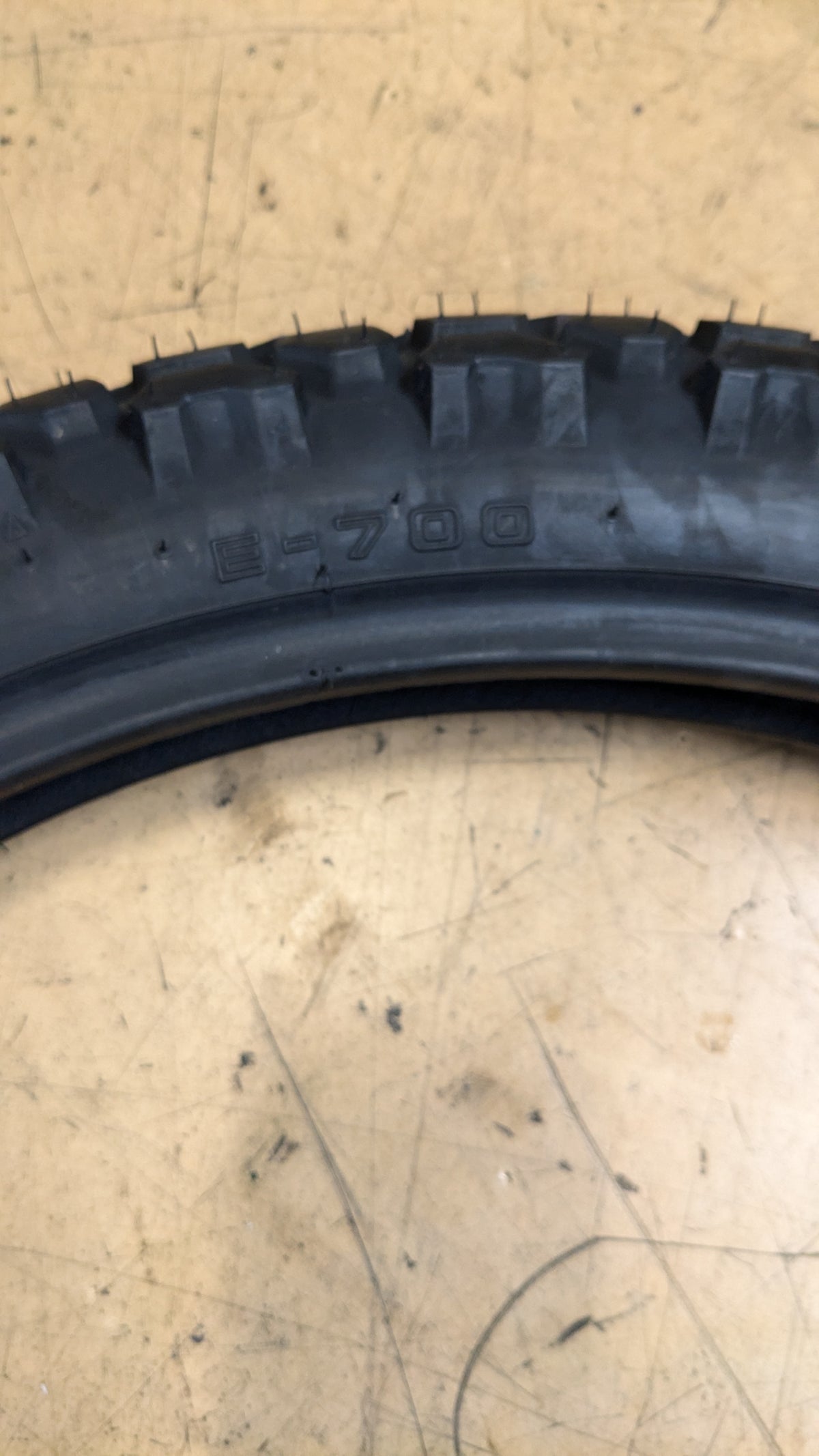 SHINKO TRAIL MASTER E-700 BSW 3 21 51S DUAL MOTORCYCLE TIRE 874390