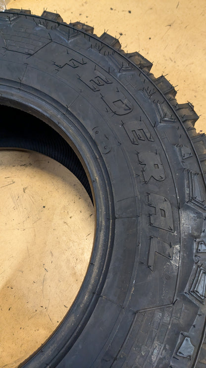 NOS FEDERAL COURAGIA M/T RWL LT 285 70 17 121/118Q 10PLY MUD TERRAIN TIRE 46HF74FA