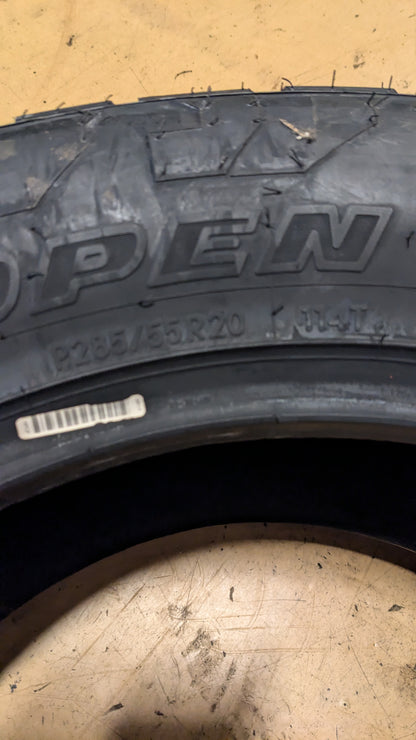 TOYO OPEN COUNTRY A/T 3 BSW P 285 55 20 114T ALL TERRAIN TIRE 356440