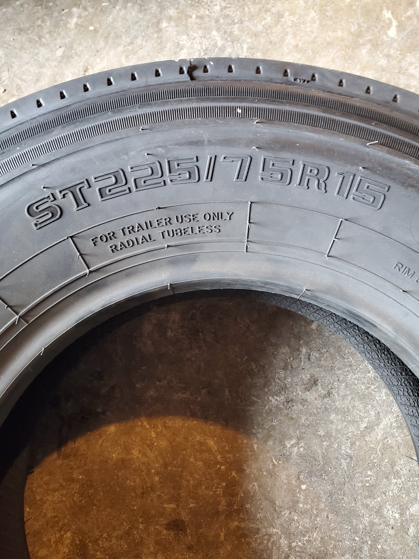 (KSL ONLY) 4 CARLSTAR CSL16 BSW ST 225 75 15 120/115M 12PLY TRAILER TIRE 6H09881