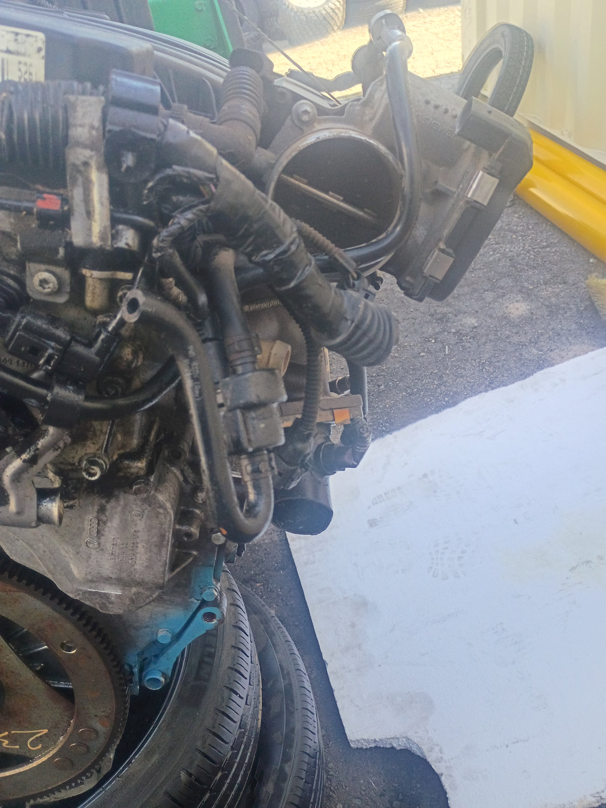 07-10 AUDI Q7 3.6L V6 ENGINE MOTOR 2 CYLINDER (I80) ENGINE 239739C