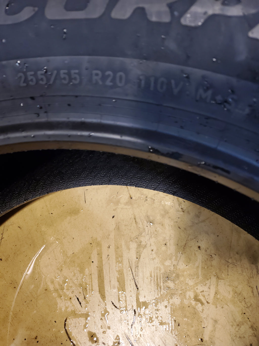 PIRELLI SCORPION WEATHERACTIVE BSW P 255 55 20 110V XL ALL WEATHER TIRE 4166100