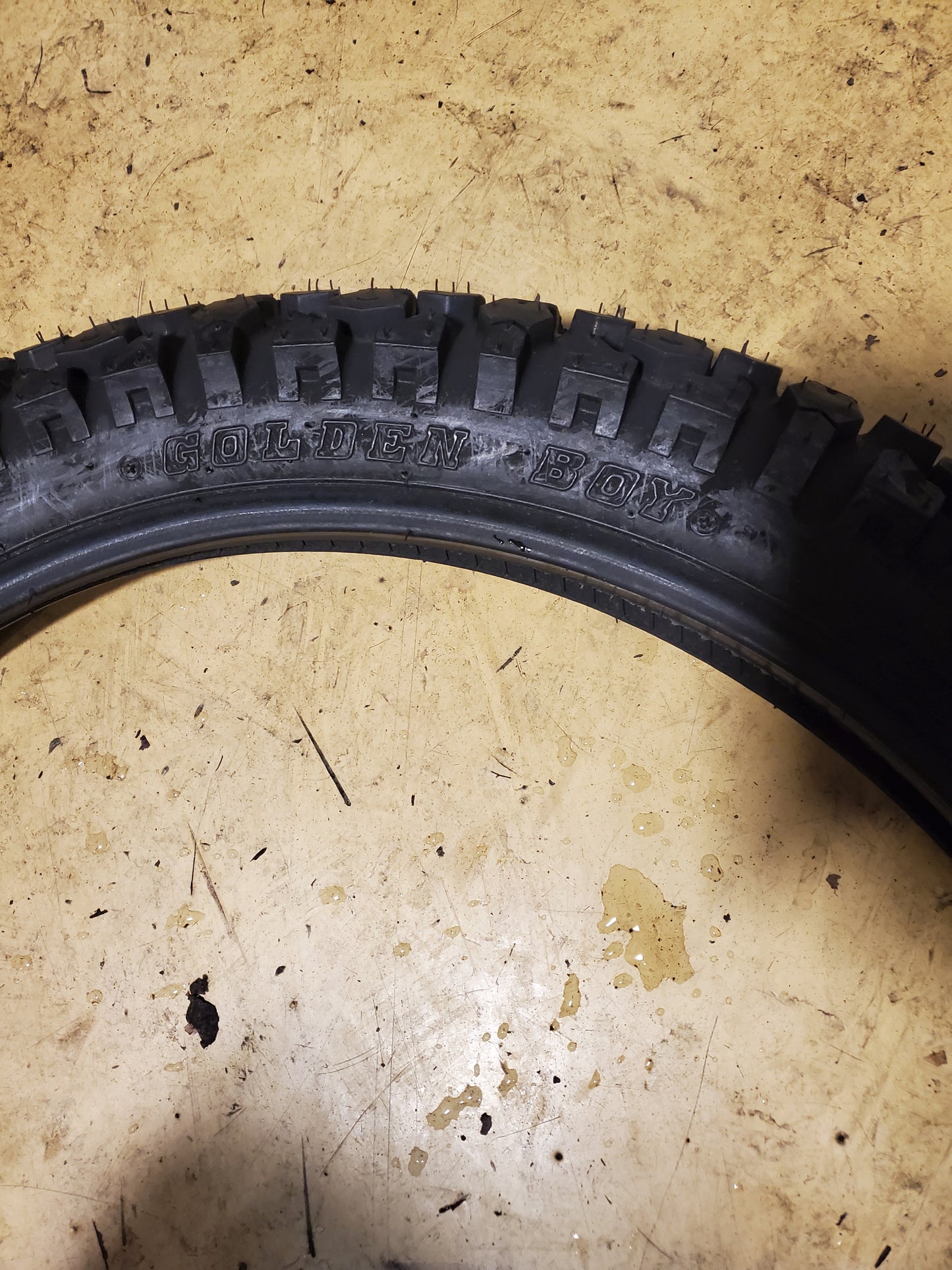 SHINKO GOLDEN BOY TRAIL TIRE R244 BSW 3 21 57L DUAL MOTORCYCLE TIRE 4359
