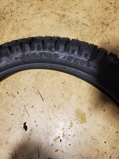 SHINKO GOLDEN BOY TRAIL TIRE R244 BSW 3 21 57L DUAL MOTORCYCLE TIRE 4359