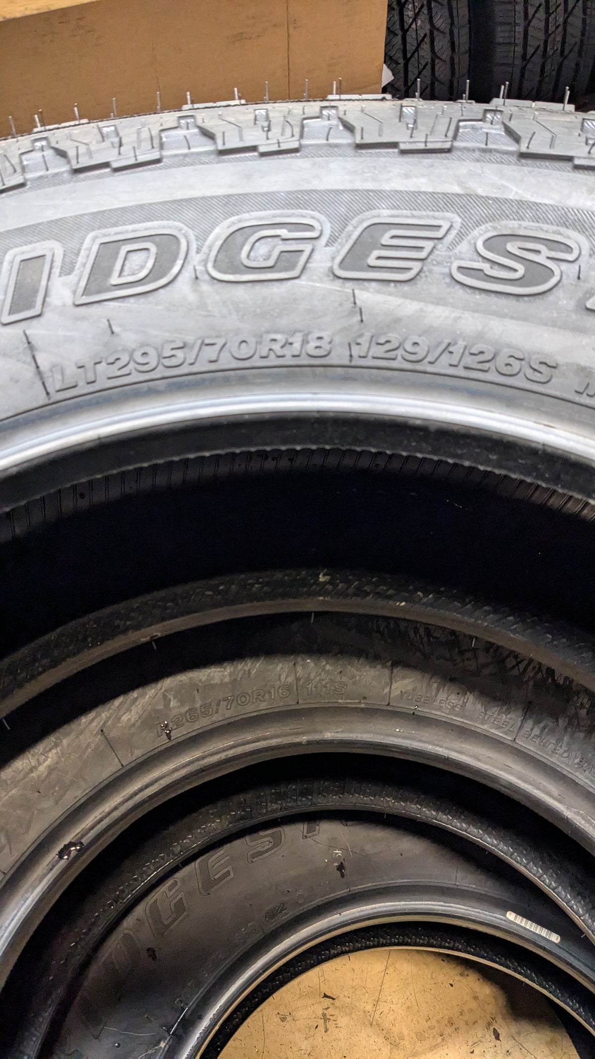 BRIDGESTONE DUELER A/T ASCENT BSW LT 295 70 18 129/126S 10PLY 009692