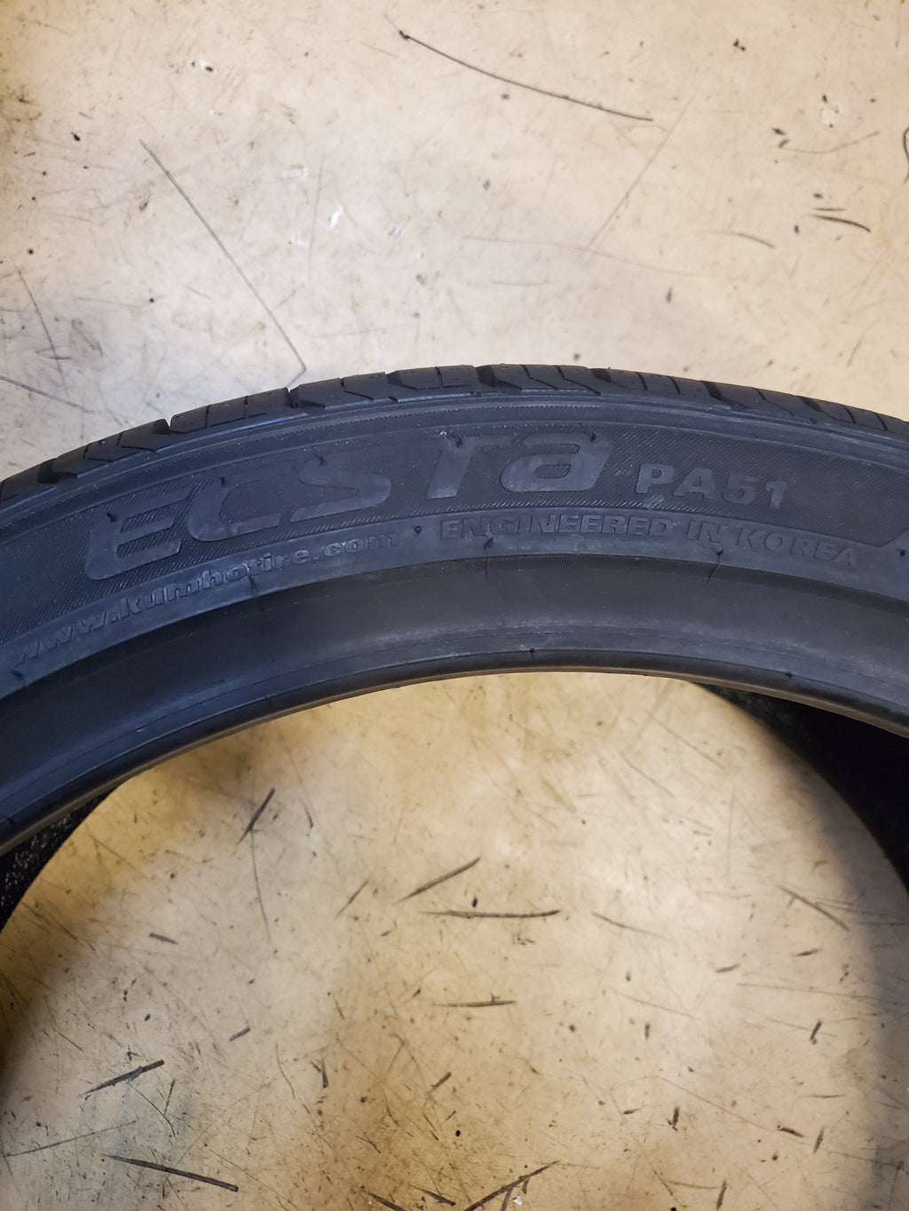 KUMHO ECSTA PA51 BSW P 215 40 18 89W ALL SEASON TIRE 2247873