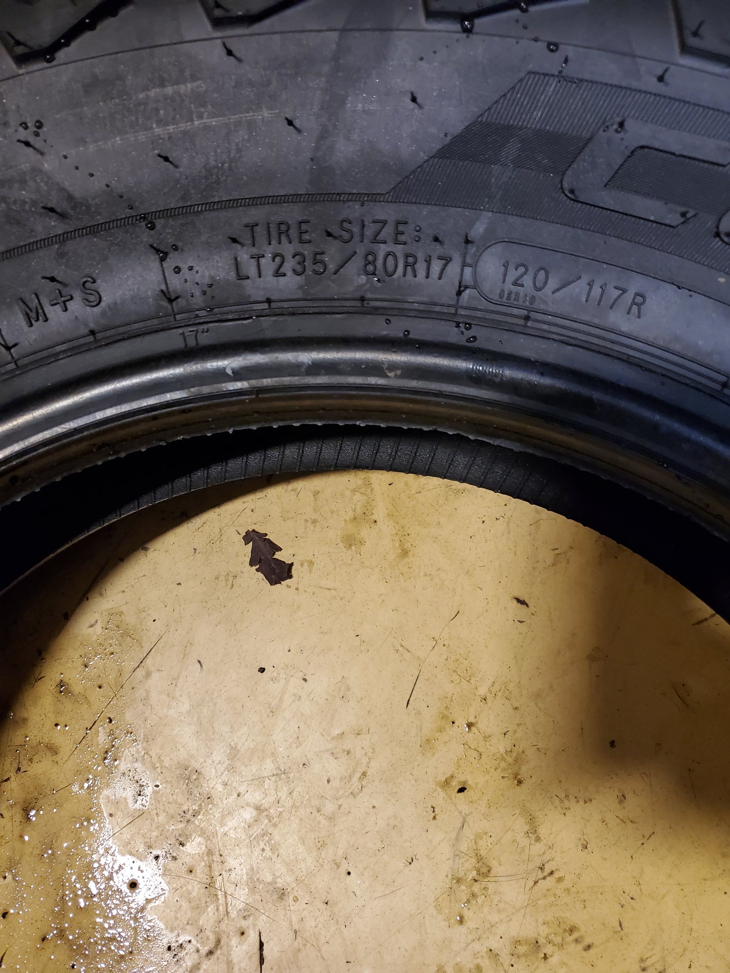 COOPER DISCOVERER STRONGHOLD AT LT 235 80 17 120/117R 10PLY TIRE 170287048