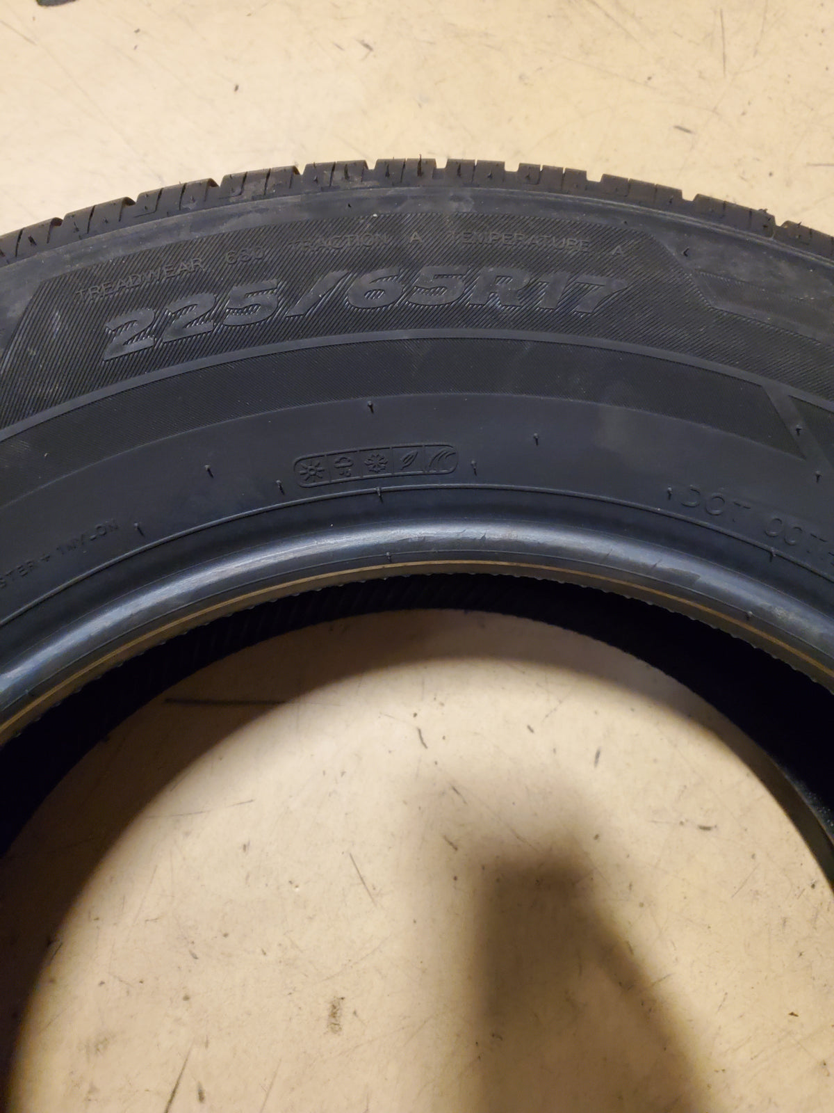 HANKOOK KINERGY ST BSW P 225 65 17 102T ALL SEASON TIRE 1021507