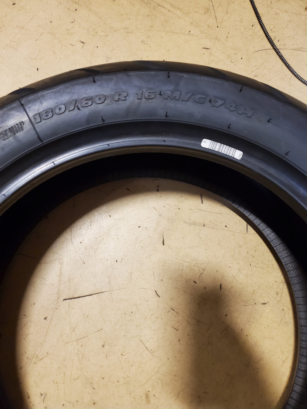 NOS METZELER ME 888 MARATHON ULTRA 180 60 16 74H REAR MOTORCYCLE TIRE 2634900