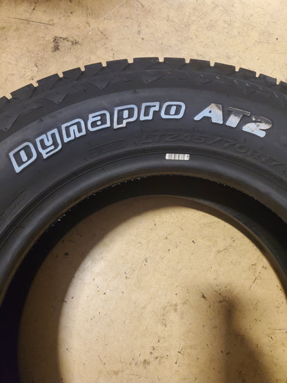 HANKOOK DYNAPRO AT2 RF11 OWL LT 245 70 17 119/116S 10PLY ALL TERRAIN TIRE 2020852