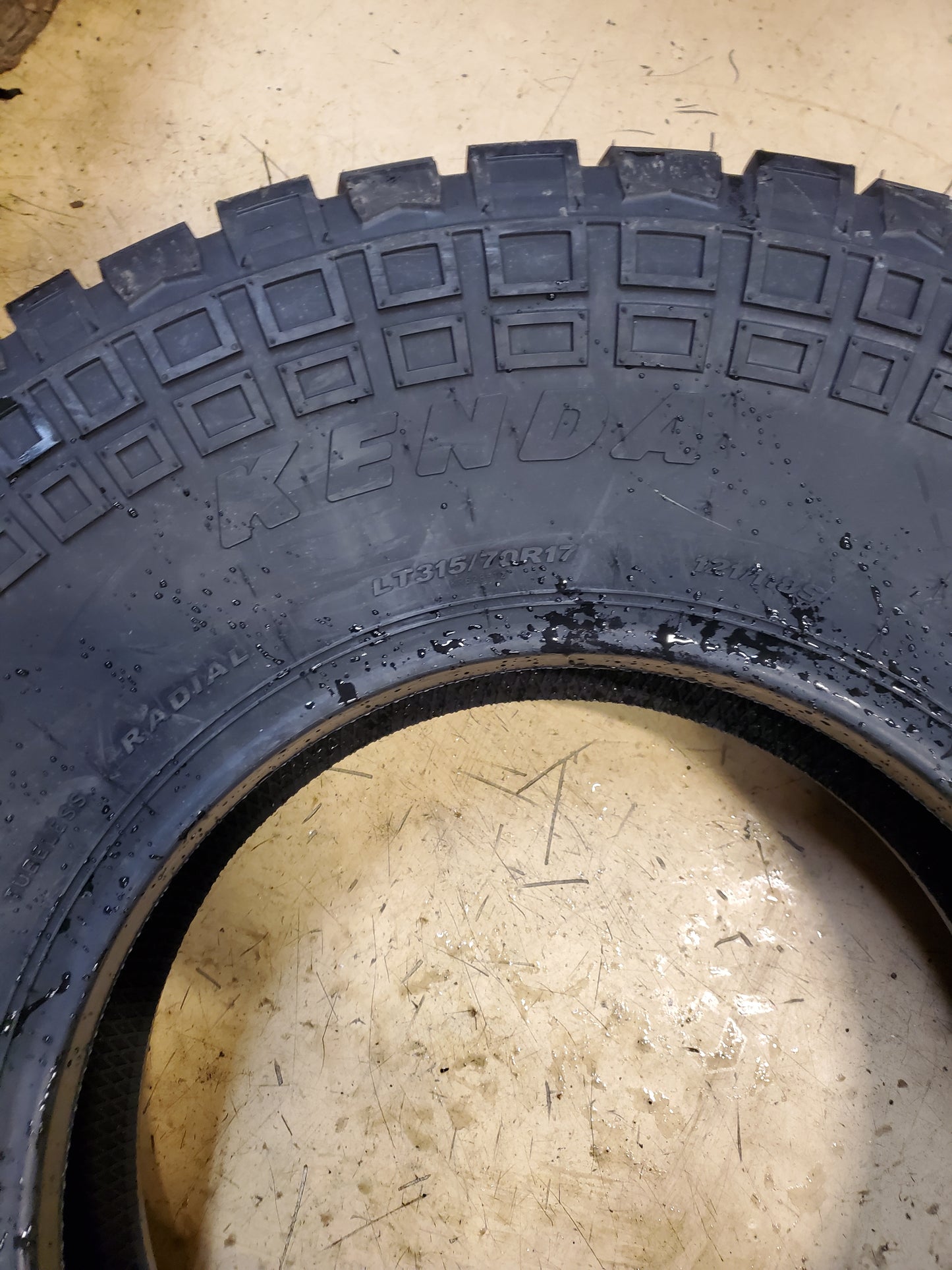 KENDA KLEVER A/T2 KR628 BSW LT 315 70 17 121/118S 10PLY ALL TERRAIN TIRE 628004