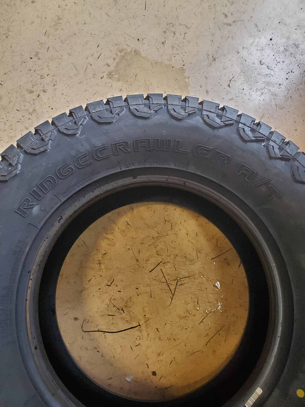 BLACKHAWK RIDGECRAWLER A/T LT 245 75 16 120/116S 10PLY ALL TERRAIN TIRE 4120857