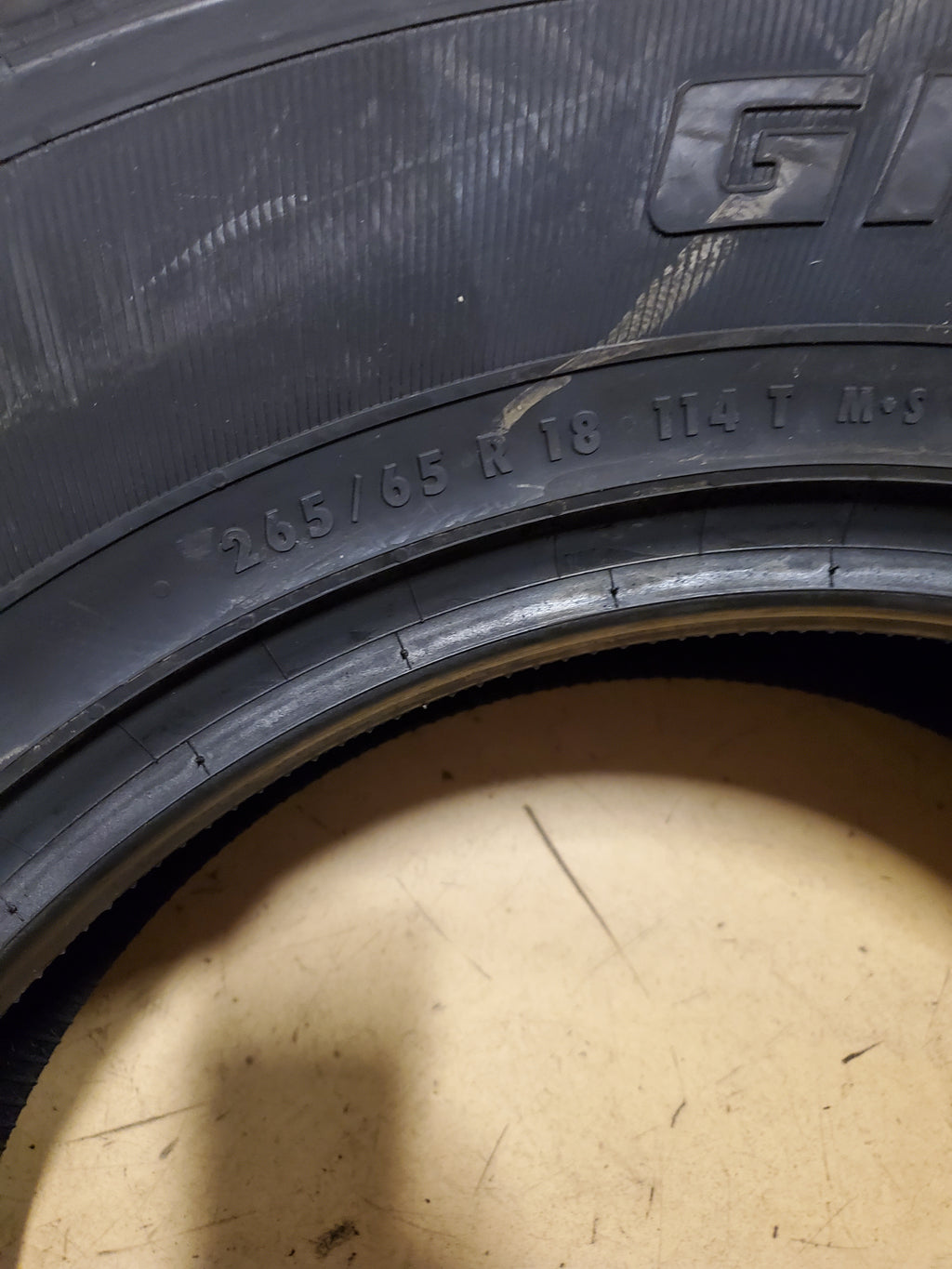2 GENERAL GRABBER HTS60 BSW P 265 65 18 114T ALL SEASON TIRE 04492250000