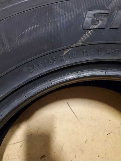 GENERAL GRABBER HTS60 BSW P 265 65 18 114T ALL SEASON TIRE 04492250000