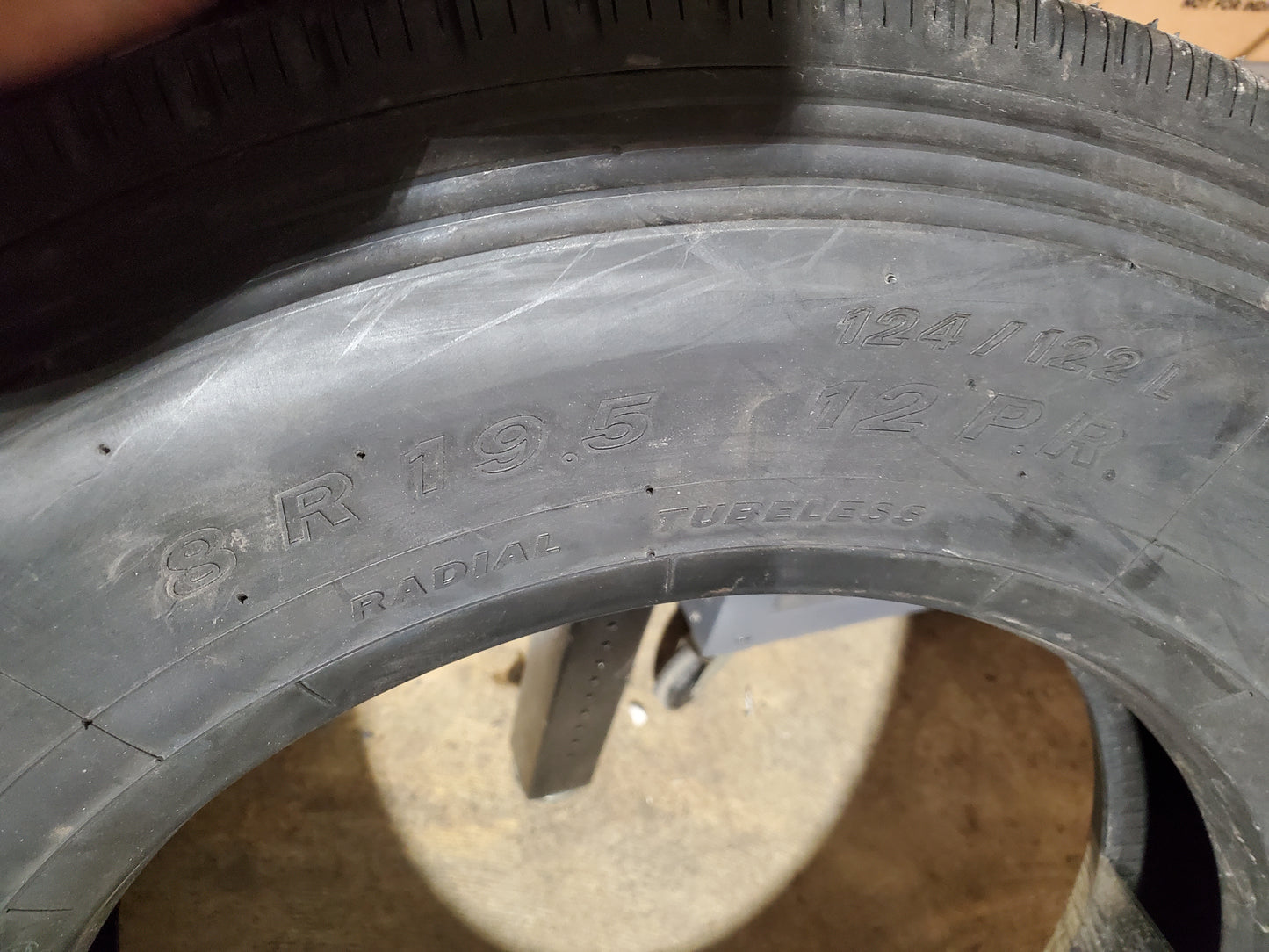 TOYO HYPARADIAL M120Z BSW LT 8 19.5 124/122L 12PLY ALL POSITION TIRE 547500