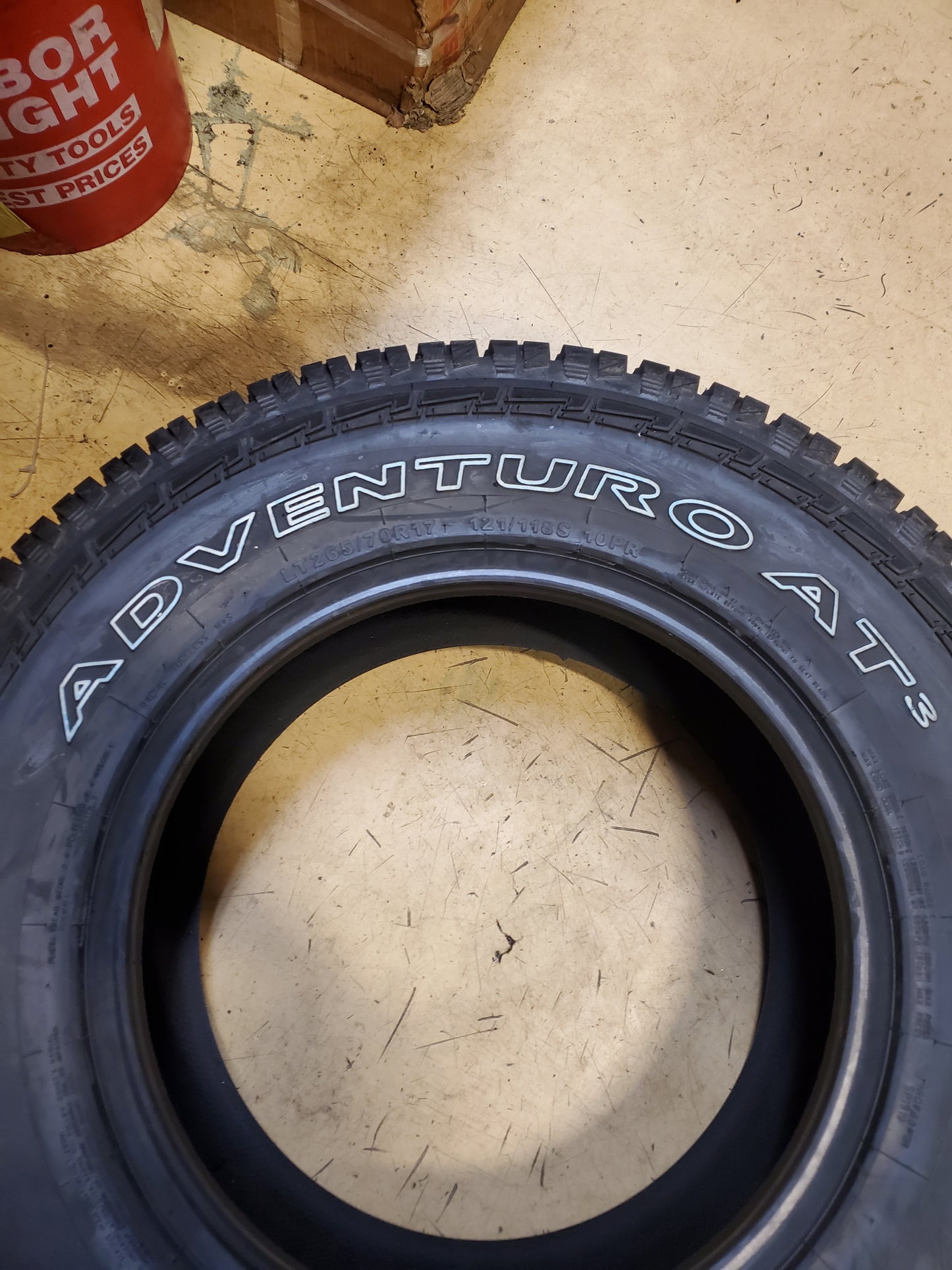 2 GT RADIAL ADVENTURO AT3 OWL LT 265 70 17 121/118S 10PLY ALL TERRAIN TIRE AS102