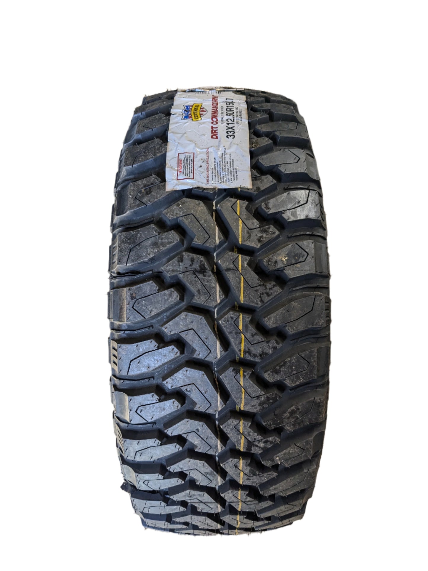 ksl only CENTENNIAL DIRT COMMANDER M/T BSW LT 33 12.5 15 108Q 6PLY MUD TIRE TCD1533125C